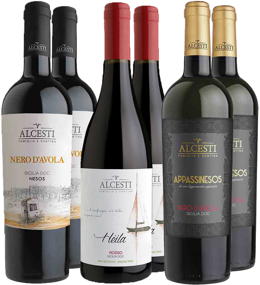 Alcesti Nero d'Avola Kennenlern-Paket Alcesti Nero d'Avola Kennenlern-Paket