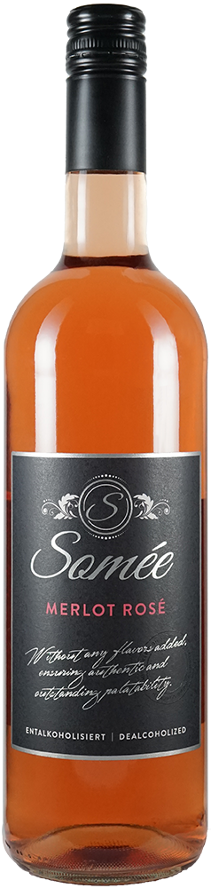 2024 Somée Merlot Rosé alkoholfreier Wein 2024 Somée Merlot Rosé alkoholfreier Wein
