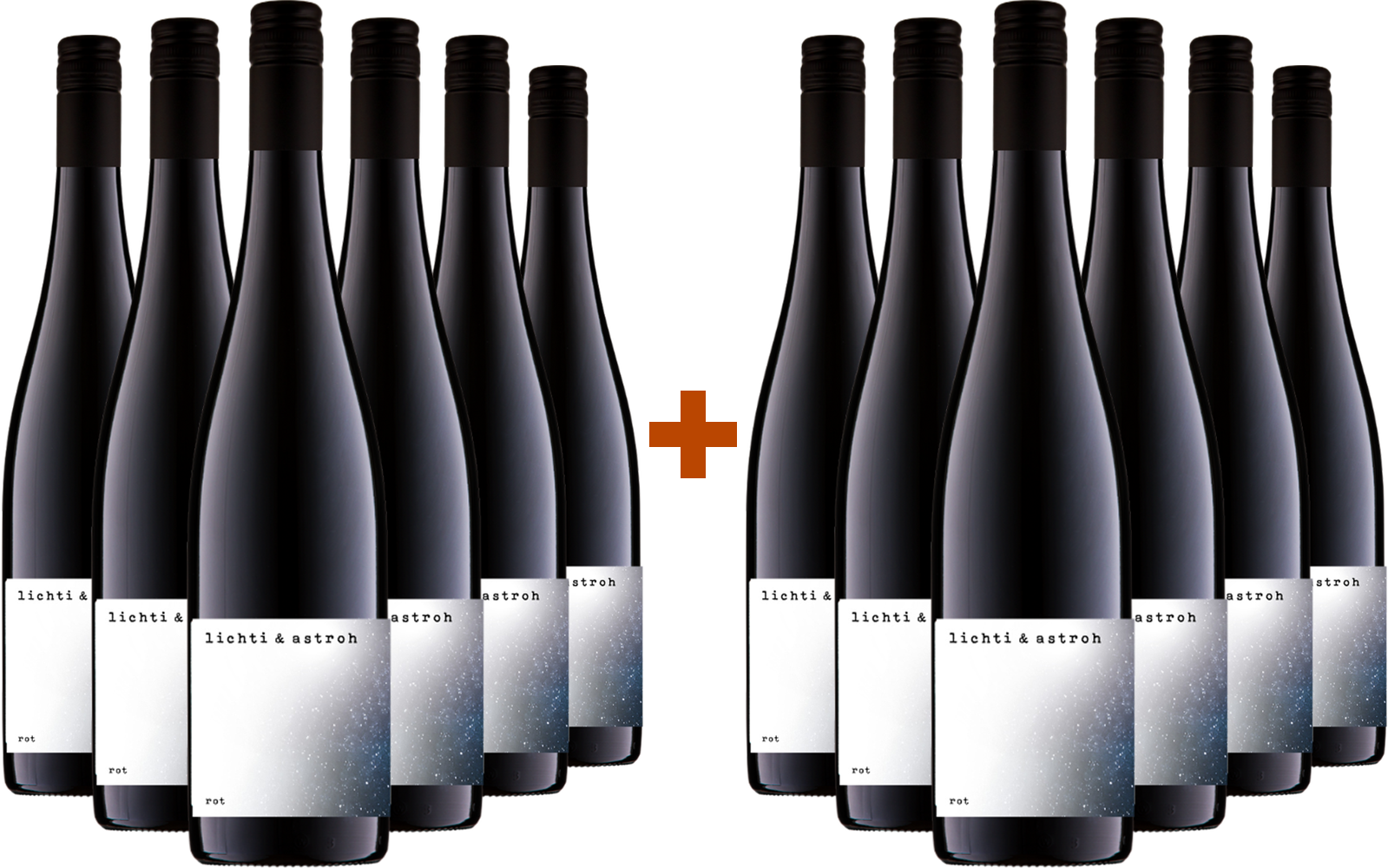6+6 Paket Rotwein trocken