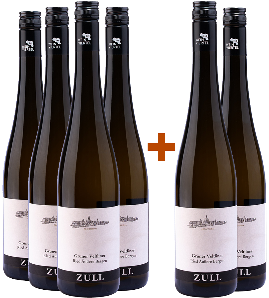 4+2 Paket Grüner Veltliner Reserve Äußere Bergen Weinviertel DAC