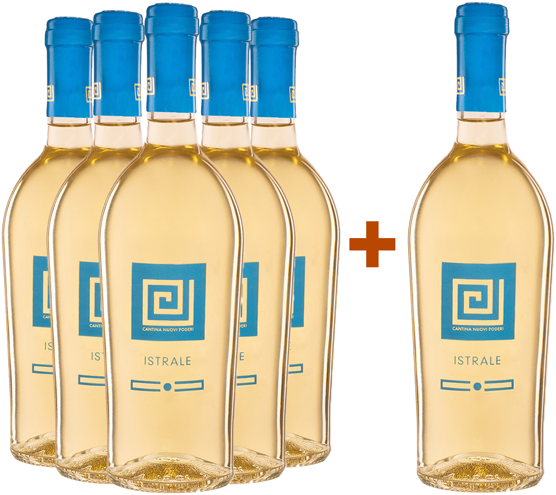 5+1 Paket Istrale Etichetta Blu Vermentino di Sardegna DOC 5+1 Paket Istrale Etichetta Blu Vermentino di Sardegna DOC