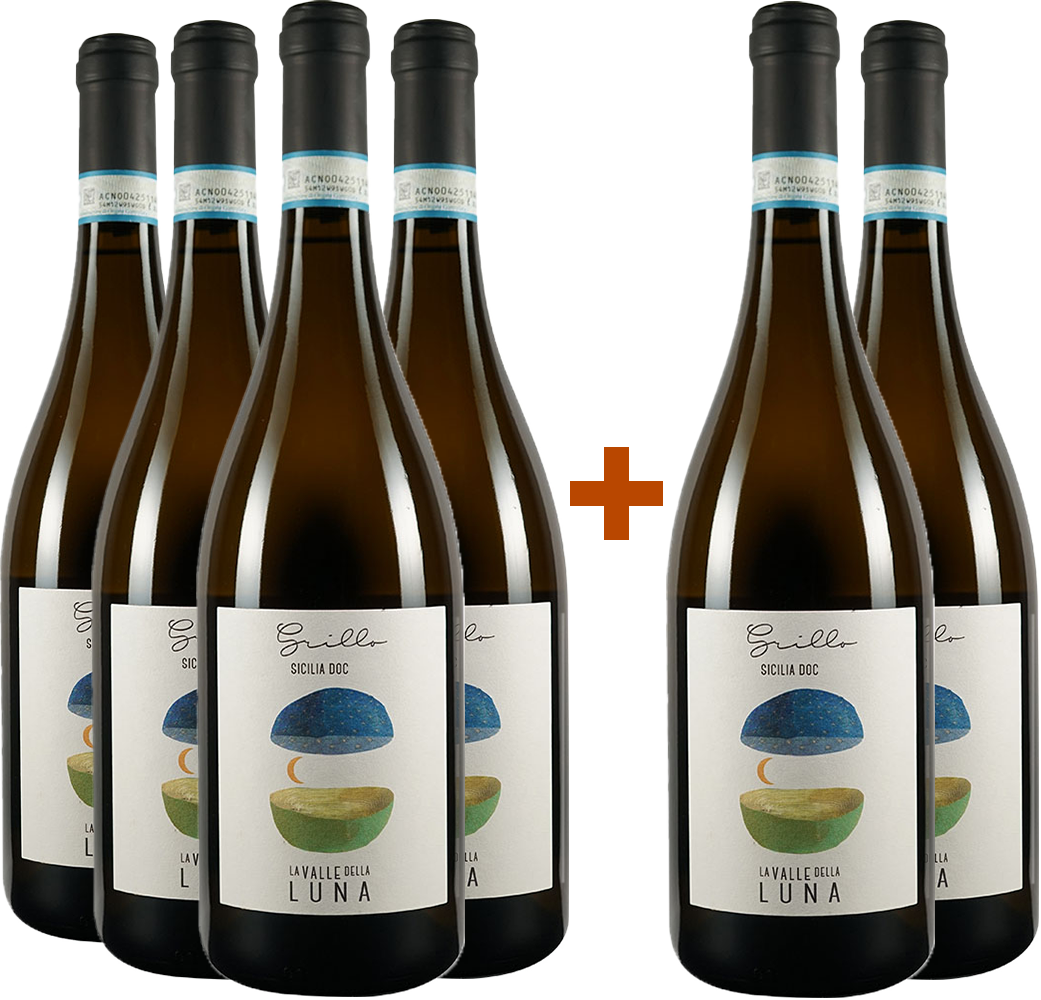 4+2 Paket Grillo Sicilia DOC