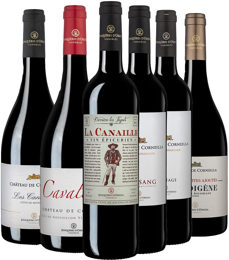 Rotweinpaket Jonquères d'Oriola Vignobles Rotweinpaket Jonquères d'Oriola Vignobles
