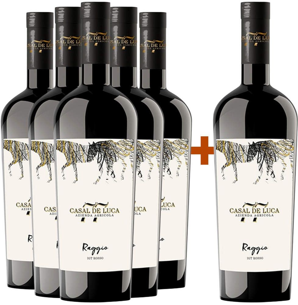 5+1 Paket Raggio Rosso Lazio IGP BIO