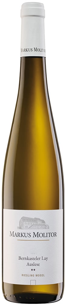 2018 Bernkasteler Lay** Riesling Auslese weiße Kapsel 2018 Bernkasteler Lay** Riesling Auslese weiße Kapsel