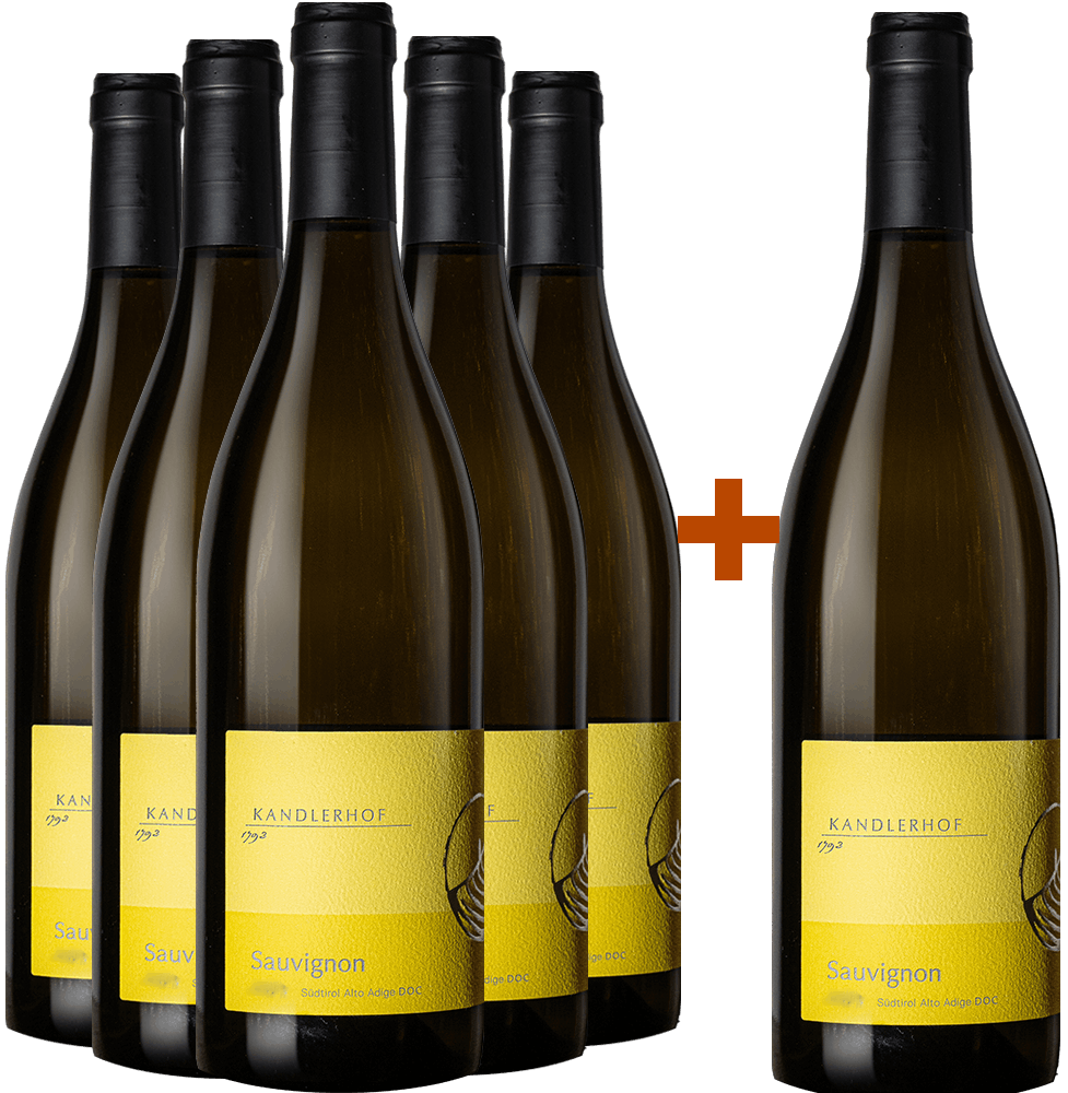 5+1 Paket Sauvignon Alto Adige DOC 5+1 Paket Sauvignon Alto Adige DOC