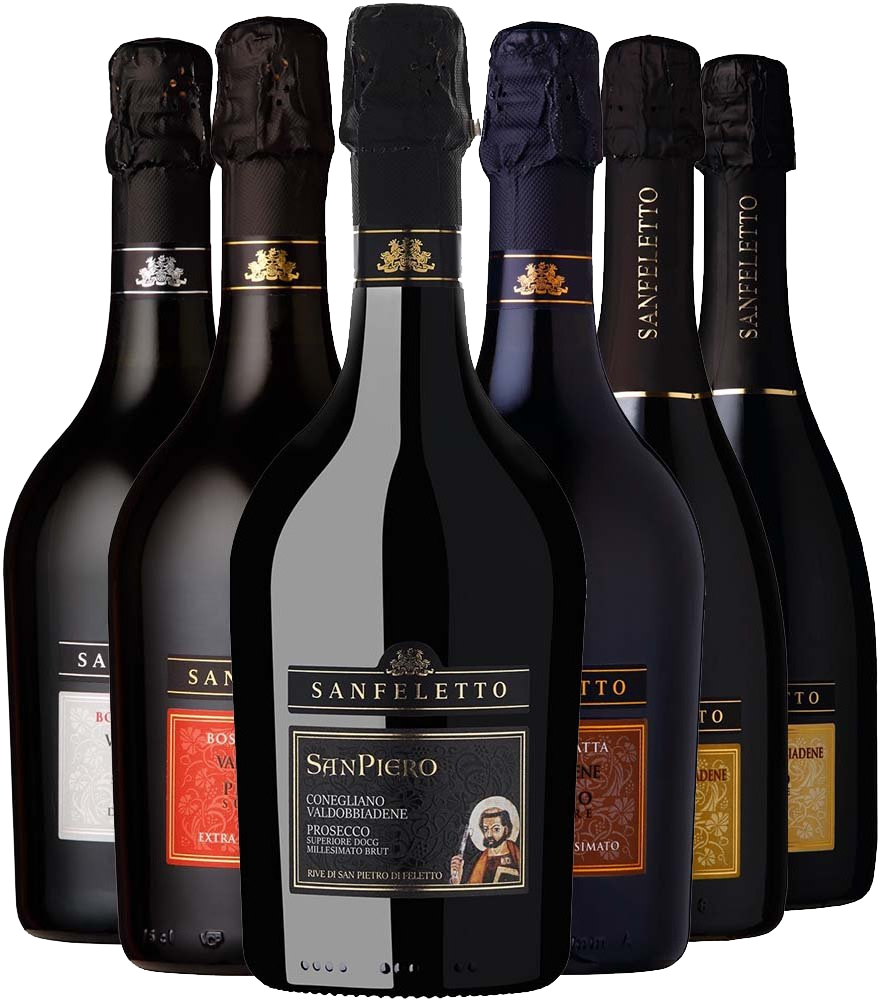 Sanfeletto Prosecco Conegliano Valdobbiadene DOCG Kennenlern-Paket
