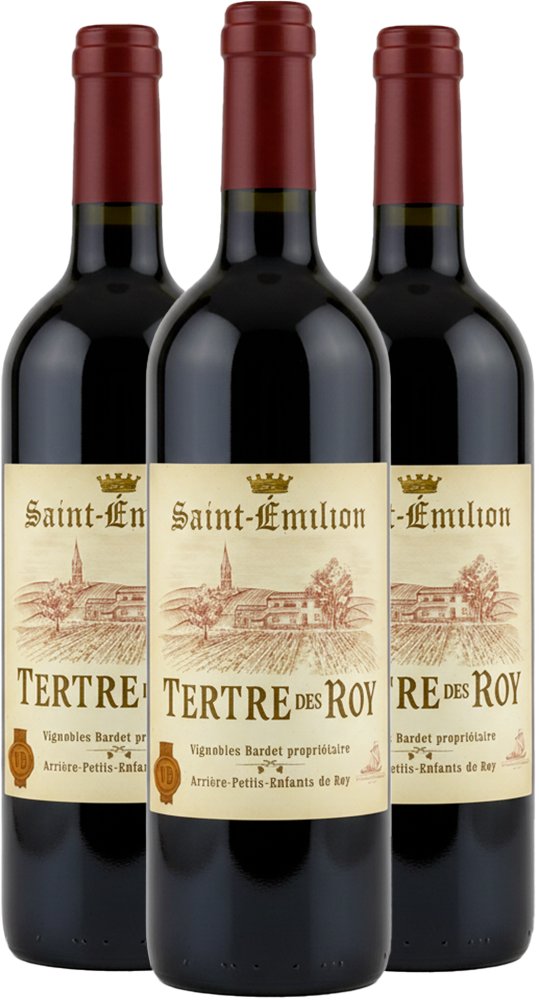 Rabattiertes Paket "Tertre des Roy" Saint Emilion AOP