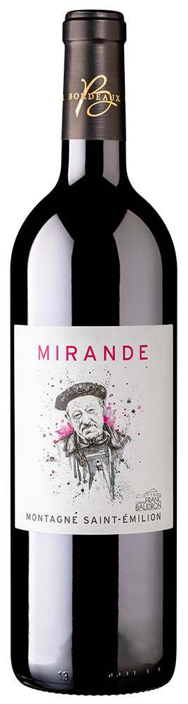 2023 Cuvée "Mirande" Montagne Saint Émilion AOP BIO