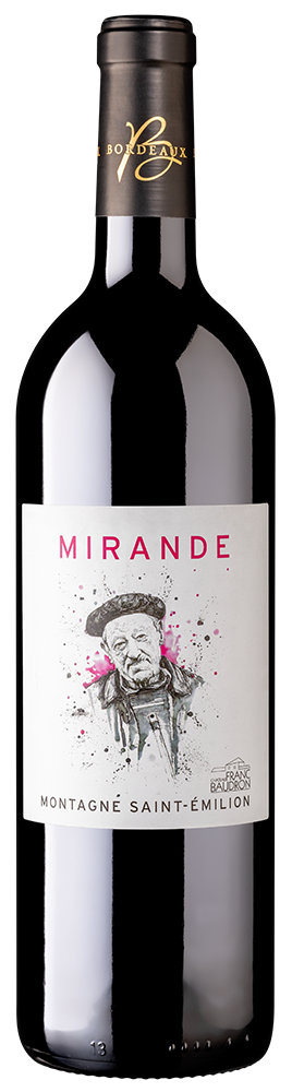 2023 Cuvée "Mirande" Montagne Saint Émilion AOP BIO 2023 Cuvée "Mirande" Montagne Saint Émilion AOP BIO