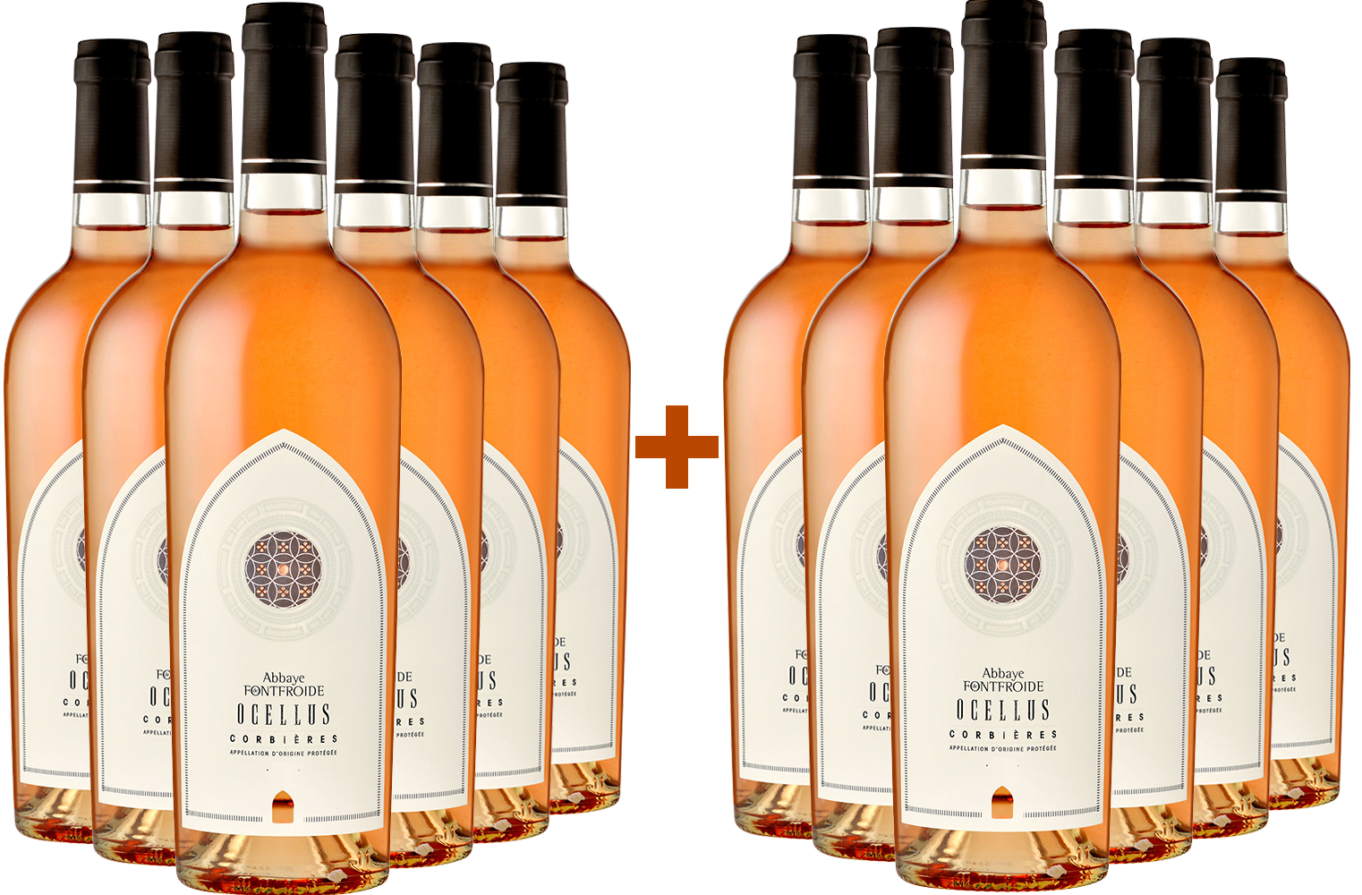 6+6 Paket Cuvée "Ocellus" Rosé Corbières AOP trocken