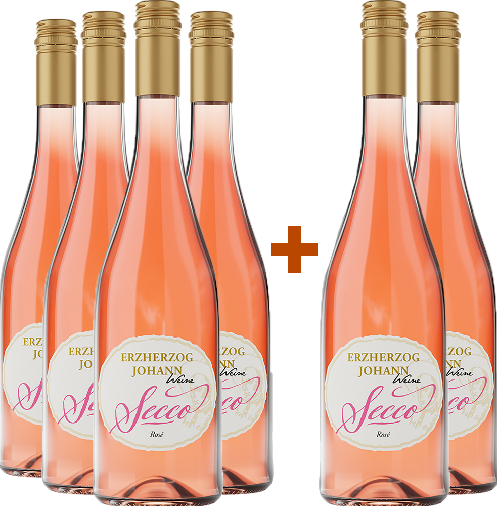 4+2 Paket Secco Rosé 4+2 Paket Secco Rosé