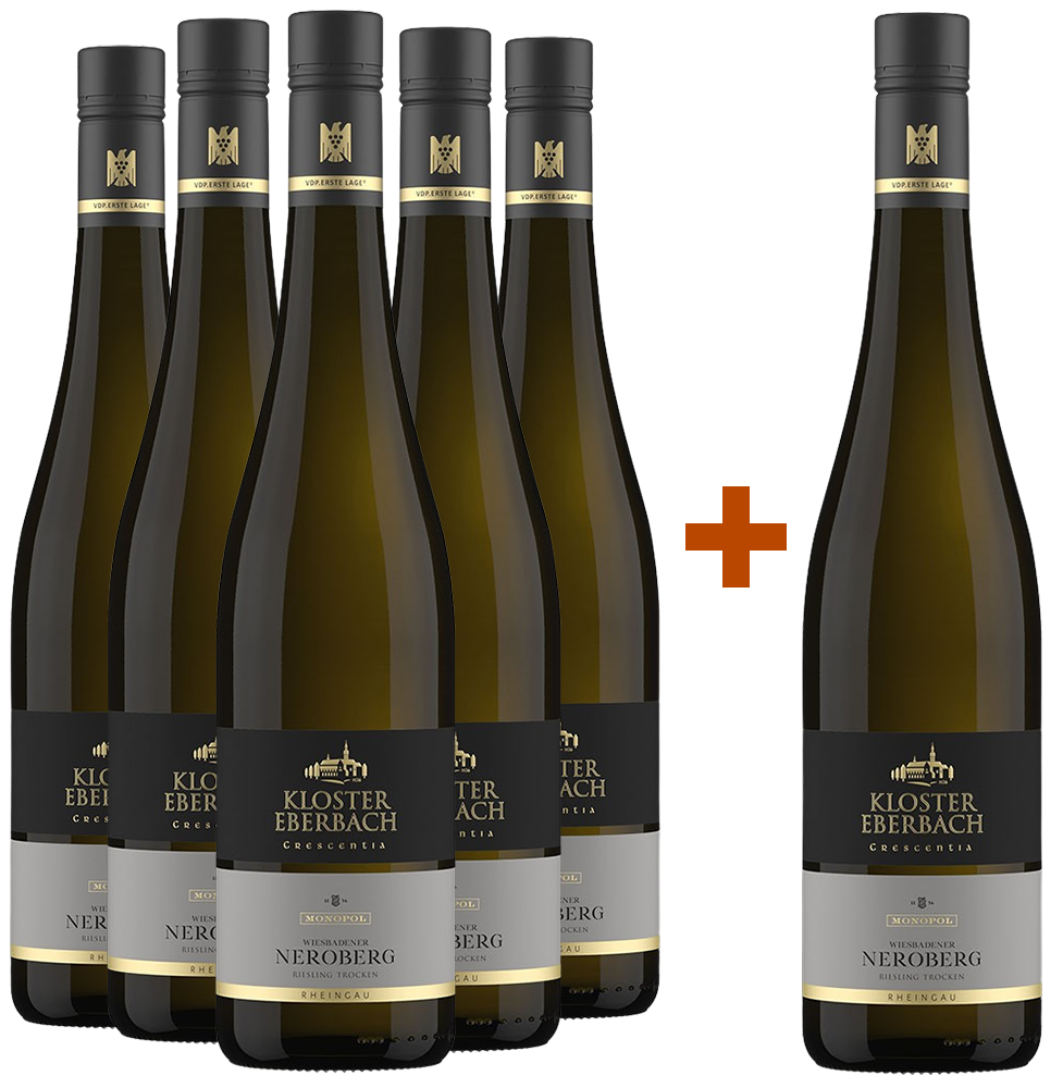 5+1 Paket Wiesbadener Neroberg "Crescentia" Riesling VDP.ERSTE LAGE®